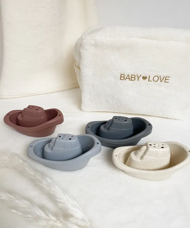 Trousse de toilette en bambou "Baby Love" – Image 2