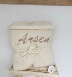 Couverture pour bébé personnalisée