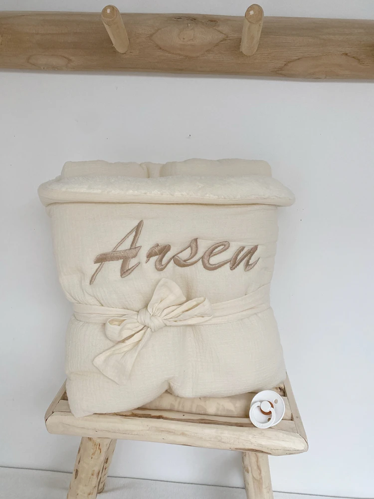 Couverture pour bébé personnalisée