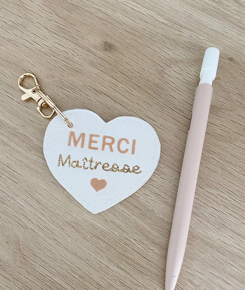 Cadeau personnalisé pour maîtresse
